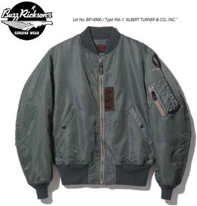BUZZ RICKSON'S(�o�Y���N�\���Y)�@Lot No. BR14900 �@ Type MA-1 �gALBERT TURNER & CO., INC.�h�@ MA-1 �t���C�g�W���P�b�g�y���������z�t���C�g�W���P�b�g�@���m�G���^�[�v���C�Y�@�����Y�W���P�b�g