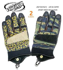 BGCW(VIN&AGE) @2021SS(VG21)@LEO & CAMO MESH GLOVE@SPORT MESH MX GLOVES@p^[MXO[u@AJW@Be[W@oCJ[@C_[@܁@O[u@v@XG[hU[pbh@