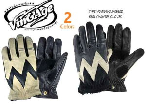 ���B�����G�C�W(VIN&AGE)�@TYPE VGW24NS JAGGED EARLY WINTER GLOVES�@���v �i�[�e�B�[�V���[�g�O���[�u �@�G�C�W���O���H�@�@���B���e�[�W�@�o�C�J�[�@��܁@�O���[�u�@�v