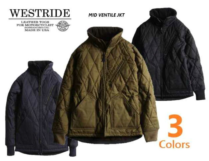 楽天市場】ウエストライド(WESTRIDE)MID VENTILE JKTミッドベンタイル 