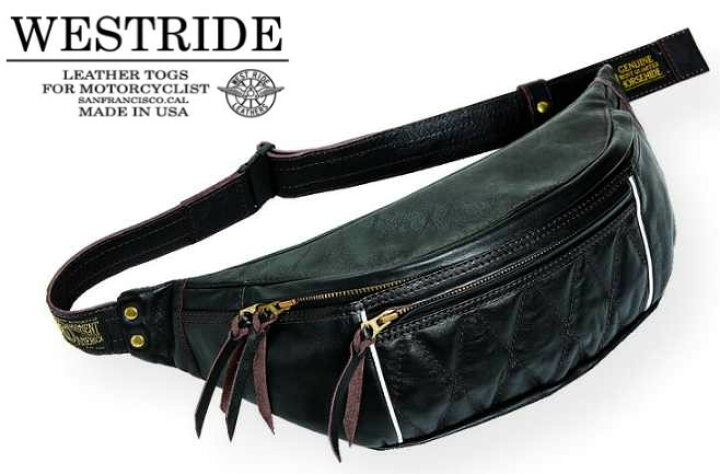 楽天市場】WESTRIDE(ウエストライド)RIDING WAIST BAG ブラック 