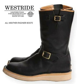 ウエストライド(WESTRIDE)　 ALL WEATHER ENGINEER BOOTS【送料無料】アメカジ　ヴィンテージ　エンジニアブーツ