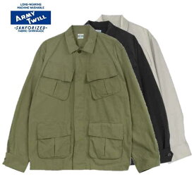 ARMY TWILL（アーミーツイル）AM-22SS4001　COTTON×NYLON WEATHER FATIGUE JACKET ジャケット　【送料無料】ナイロンジャケット
