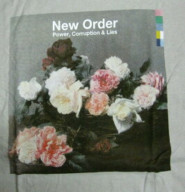 NEW ORDER（ニューオーダー）TECHNO　ロックTEE　-　GRAY // ミュージックティ バンドTシャツ メンズ MUSIC TEE フォトT ロックTシャツ 半袖Tシャツ