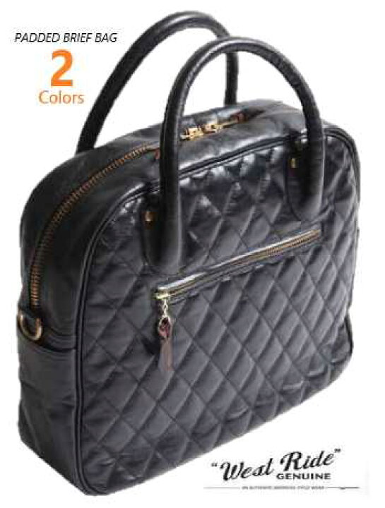 楽天市場】WESTRIDE(ウエストライド)PADDED BRIEF BAG 2色【送料無料 