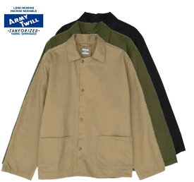 ARMY TWILL（アーミーツイル）AM-22SS4006　VINTAGE TWILL 　ヴィンテージ　カバーオール　 シャツジャケット　【送料無料】