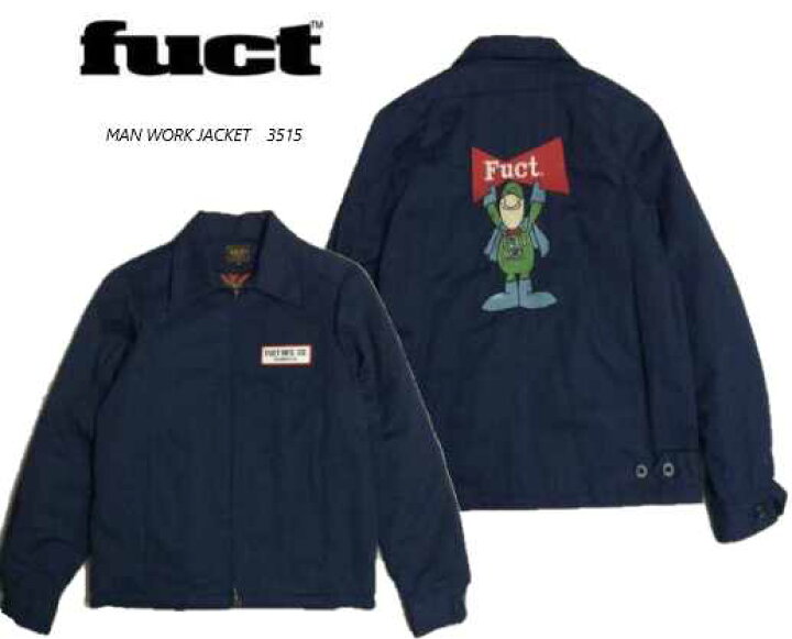 FUCT ジャンパー Mサイズ ネイビー 楽天市場】FUCT(ファクト) FUCT MAN 
