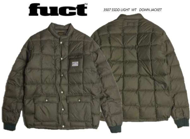 楽天市場】FUCT(ファクト)3507 SSDD LIGHT WT DOWN JACKET ダウン 