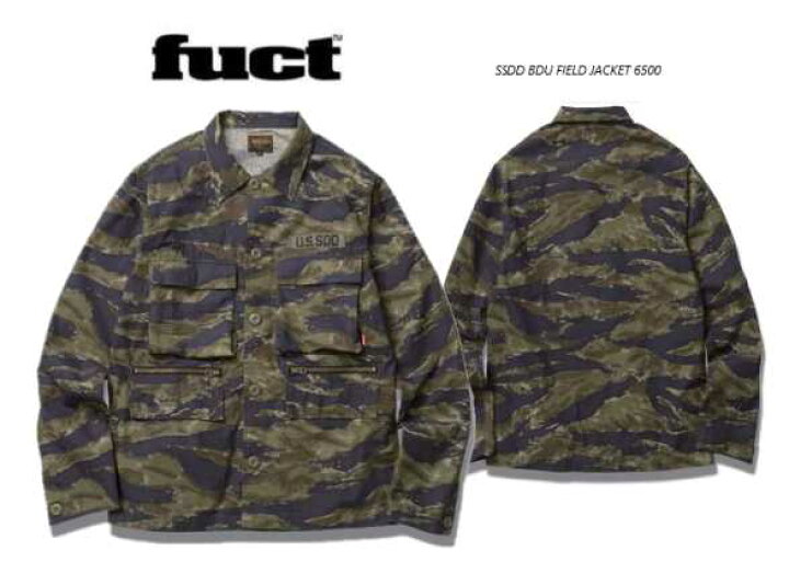 楽天市場】FUCT(ファクト)FUCT SSDD BDU FIELD JACKET 6500 ミリタリー 
