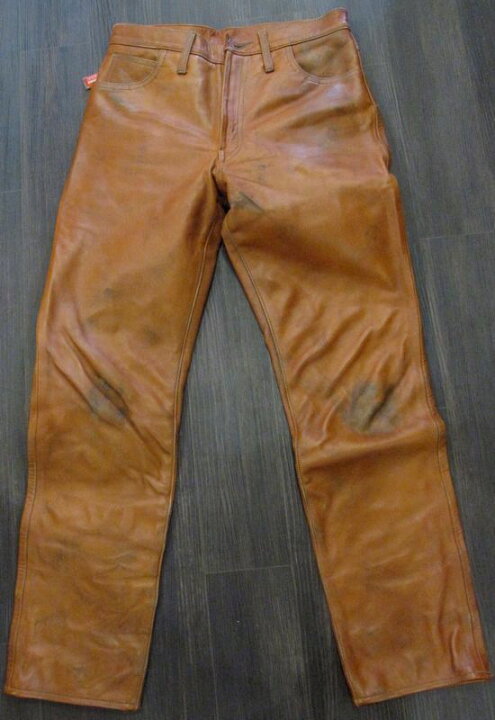 楽天市場】DEADSTOCK希少AEROLEATHERエアロレザーUSED加工レザーパンツ 