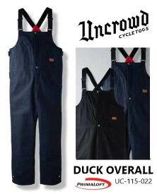 UNCROWD アンクラウド　UC-115-022 　DUCK OVERALLL　ダックオーバーオール　【送料無料】