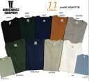 ウェアハウス(WAREHOUSE)Lot 4601ポケットTシャツ　　　　半袖TEE　11Color