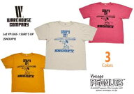 ウェアハウス(WAREHOUSE) Lot YP126S-1 SURF'S UP (SNOOPY) プリントTEEシャツ　3Color