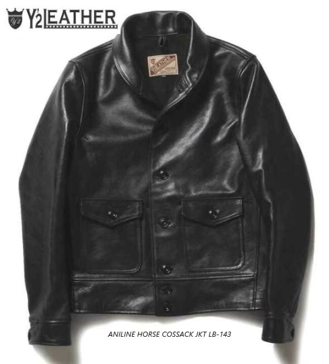 楽天市場】Y2 LEATHER(ワイツーレザー）LB-143 コサックジャケット 