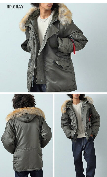 楽天市場】ALPHA INDUSTRIES INC. N-3B ナイロンジャケット U.S.サイズ 
