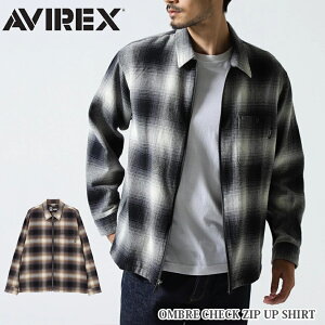 �y�S�iP5�{�zAVIREX(�A�r���b�N�X) OMBRE CHECK ZIP UP SHIRT 7835220013�y�S�iP5�{��4��4��20�F00�`10��1�F59�܂ŁI�z