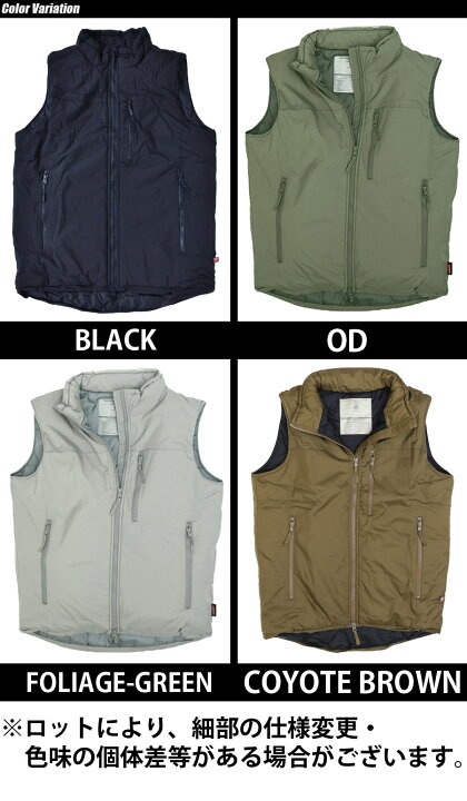 楽天市場】BAF LEVEL7 PRIMALOFT VEST プリマロフト ベスト 【中田商店 