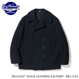 ySiP10{X[p[ZԌI12420F00`111F59܂ŁzBuzz Rickson's PEA COAT "NAVAL CLOTHING FACTORY" 13 STAR BUTTON BR11554