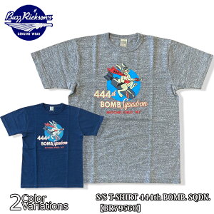 �y�S�iP5�{�zBuzz Rickson's 444th BOMB SQ SLUB YARN T-SHIRT BR79560�y���[���ցz�y�S�iP5�{��4��4��20�F00�`10��1�F59�܂ŁI�z