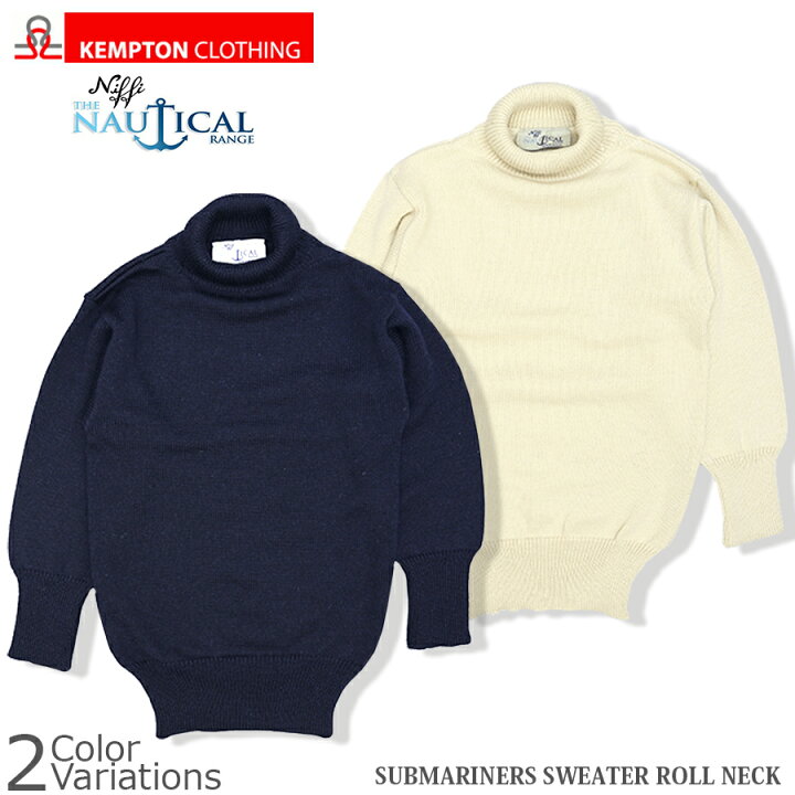 楽天市場】KEMPTON(ケンプトン) SUBMARINERS SWEATER ROLL NECK 