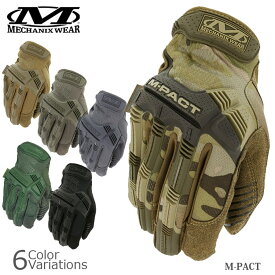 【全品ポイント5倍★4月24日20：00～4月27日09：59まで！】MECHANIX WEAR（メカニクス ウェアー） M-PACT Glove エムパクト グローブ 【メール便】 MPT