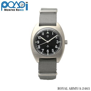�y�S�iP5�{�zMONTRE ROROI M.R.C. WATCH CO. �C�M���X���R �X�^���_�[�h�E�H�b�` ROYAL ARMY A-2465�y�S�iP5�{��4��14��20�F00�`17��9�F59�܂ŁI�z