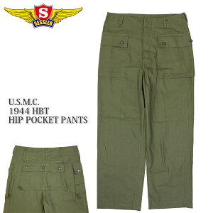 �yP10�{�zSESSLER U.S.M.C. 1944 HBT BACK POCKET PANTS A-2427�y�S�iP10�{��6��4��20�F00�`11��01�F59�܂ŁI�z