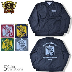 SWAT ORIGINAL（スワットオリジナル） "Bomber Barons" PRINT COACH JACKET