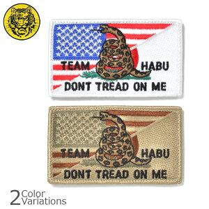 ^CK[Gu TEAM HABU U.S.FLAG / JAPAN "DON'T TREAD ON ME" Xvbg pb` ~^[by y[ցz