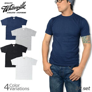 WHITESVILLE �z���C�c�r�� 2 PACK S/S T-SHIRT 2���g�� ���� T�V���c WV73544