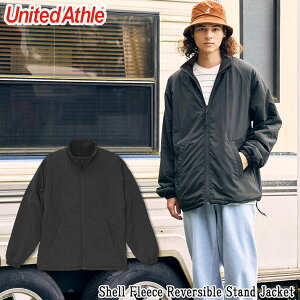 United Athle Shell Fleece Reversible Stand Jacket �V�F�� �t���[�X ���o�[�V�u�� �X�^���h �W���P�b�g7493