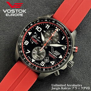 VOSTOK EUROPE (�{�X�g�[�N) �A�����~�e�b�h�E�A�N���o�e�B�N�X �����M�X�E�J�C���X �u���b�NPVD �y���K�i�z 6S11-325C739