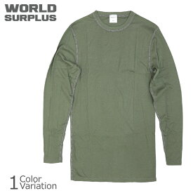 WORLD SURPLUS（ワールドサープラス） フランス軍実物 EMINENCE TECH ロングスリーブ スポーツシャツ TECHNICAL T-SHIRTS EU-1324