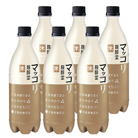 麹醇堂 米マッコリ 750ml×6本セット クッスンダン 韓国お酒 韓国マッコリ