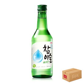 JINRO チャミスル 360ml 20本 アルコール16.5％ フレッシュ ジンロ 韓国焼酎 韓国お酒 [お一人様1箱まで]