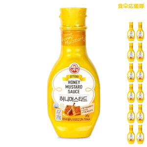 オットギ ハニーマスタードソース 265g×12本 / 韓国料理 韓国調味料 ハチミツとマスタード ドレッシング