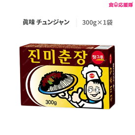 チュンジャン 300g 韓国 調味料 黒味噌 眞味 ジンミ