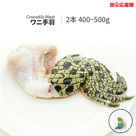 ワニ肉 ワニ手羽 2本 合計400g~500g クロコダイルミート オーストラリア産