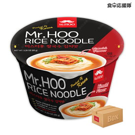Mr.Hoo お米ヌードル キムチ味 1ケース（92g×12個）
