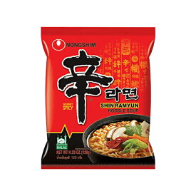 HALAL NONGSHIM SHIN RAMYUN Pack of 20 辛ラーメン 120g×20袋 ハラール認証 HALAL【送料無料、九州など別途地域あり】