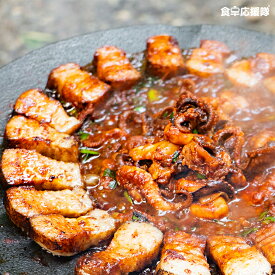 チュクミサムギョプサル 約7-9人前 [ヤンニョムチュクミ 350g×2P + サムギョプサル 500g] チュサム 国産豚バラ肉 ★肉もタコもおおめ♪