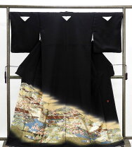 楽天市場】黒留袖 中古 裄68の通販