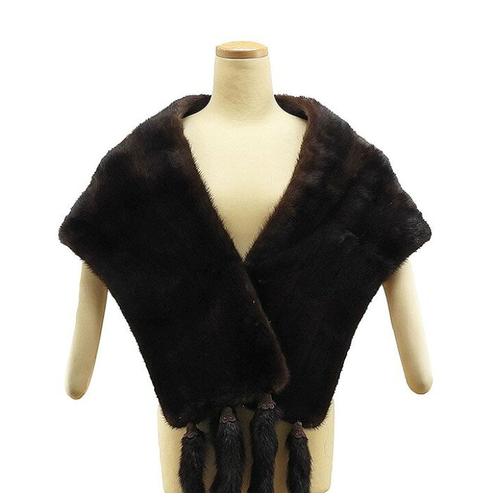 楽天市場】70％還元！半額50％OFF+20％クーポン！ショール ミンク 毛皮  