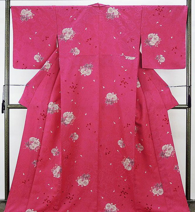 楽天市場】30％OFF+10％クーポン SALE！単衣 小紋 新品仕立済 正絹 単 