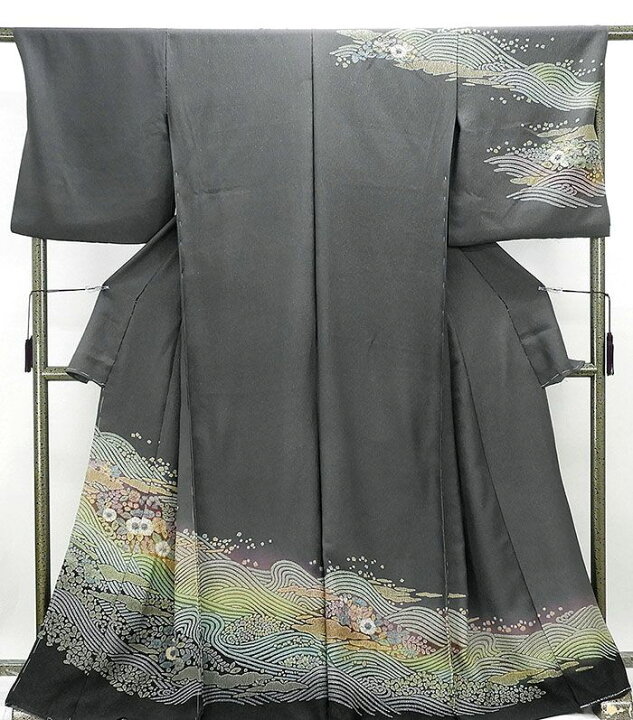 楽天市場】訪問着 正絹 絞り辻が花模様 訪問着 新品 未仕立て 仮絵羽 