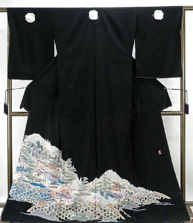 楽天市場】開始2時間限定！49％OFFクーポン配布中！留袖 正絹 加賀友禅 