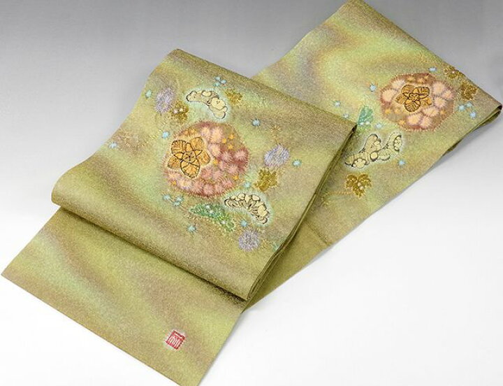 楽天市場】【ポイント10倍】袋帯 未着用超美品 正絹 久保田一竹 一竹  