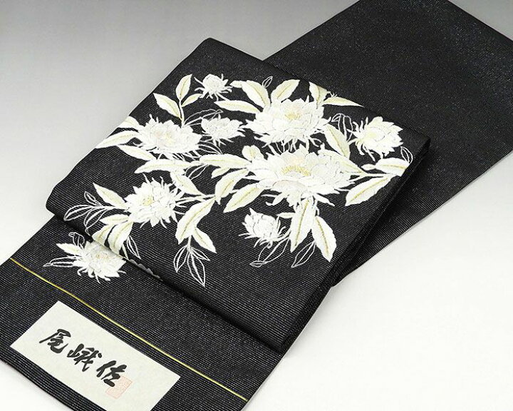 楽天市場】【ポイント10倍】袋帯 新品仕立付き 正絹 尾峨佐染繍 月下  