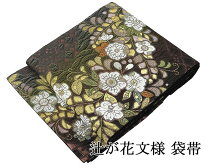 楽天市場】辻が花（カラーブラック）（帯｜和服）：レディース 