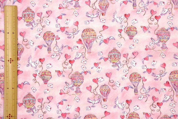 楽天市場】リバティプリント タナローン（Love in the Air ピンク 